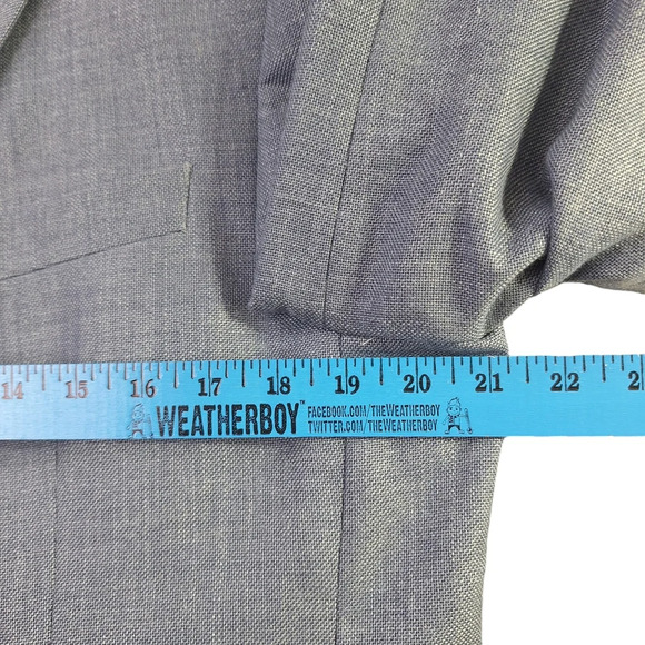 Lauren Ralph Lauren Men 42L Blue Notched Collar Two-Button Blazer Sportcoat - Picture 13 of 16